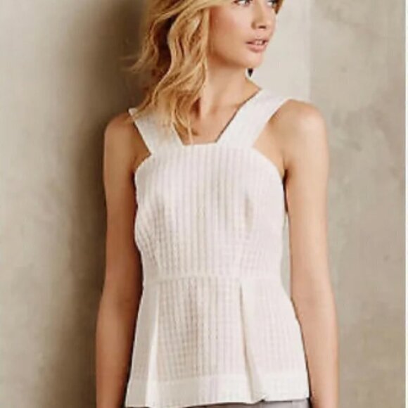 ANTHROPOLOGIE // MAEVE BASKET TANK - Picture 9 of 10